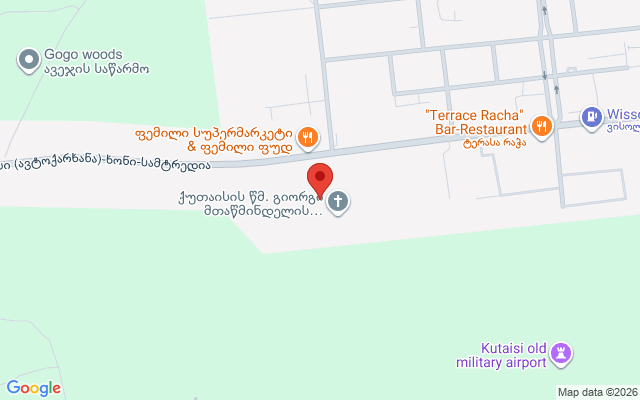 Карта расположения