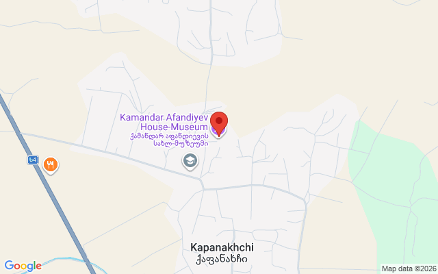 Карта расположения