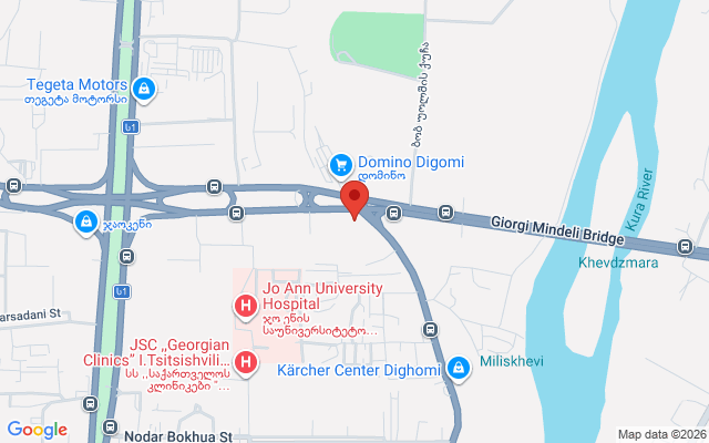 Карта расположения