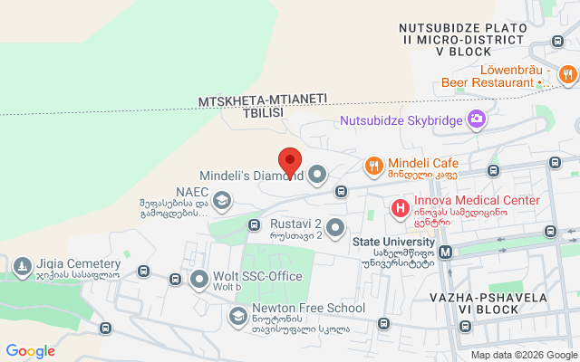 Карта расположения