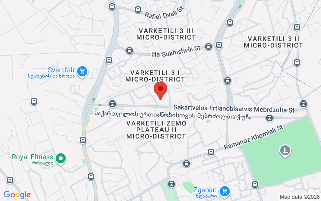 Карта расположения