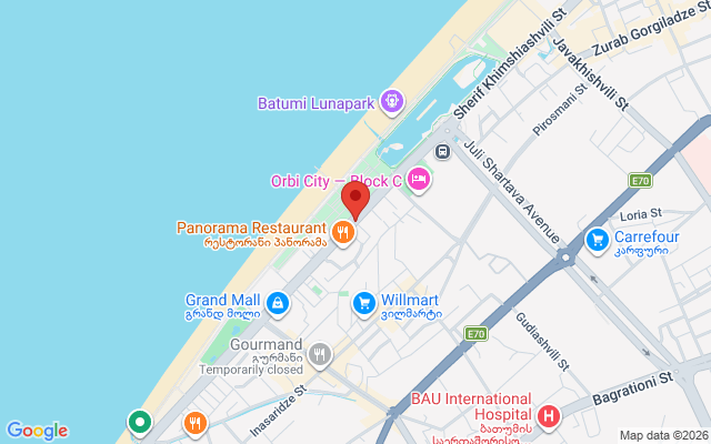 Карта расположения
