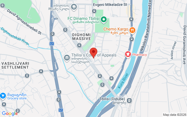 Карта расположения
