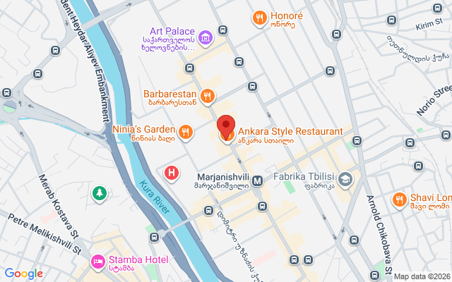 Карта расположения