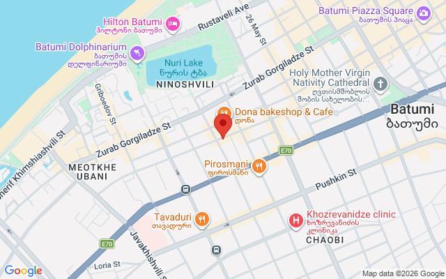 Карта расположения
