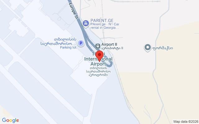 Карта расположения