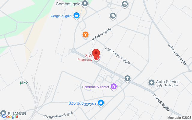 Карта расположения