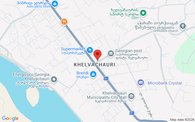 Карта расположения