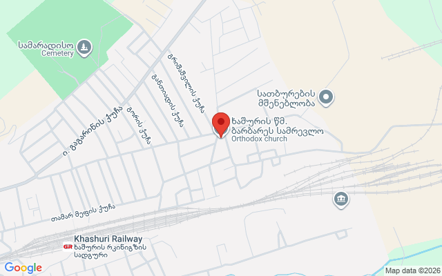 Карта расположения