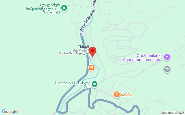 Карта расположения