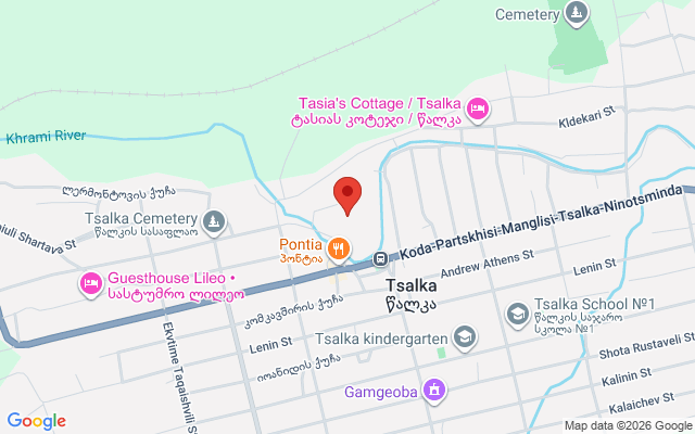 Карта расположения