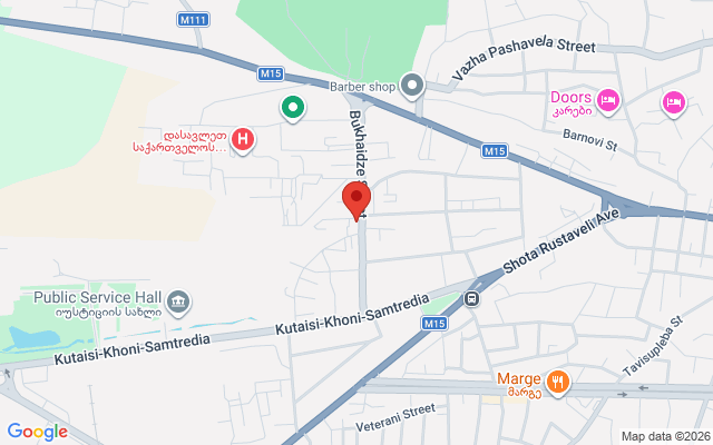 Карта расположения