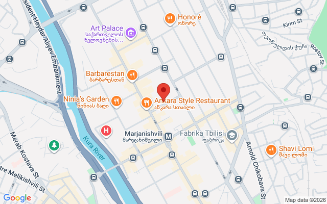 Карта расположения