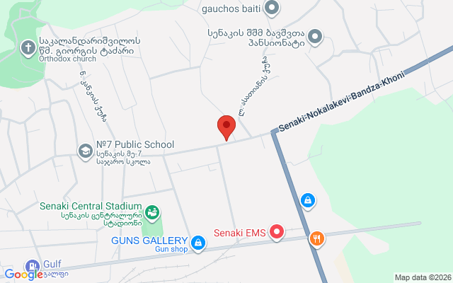 Карта расположения