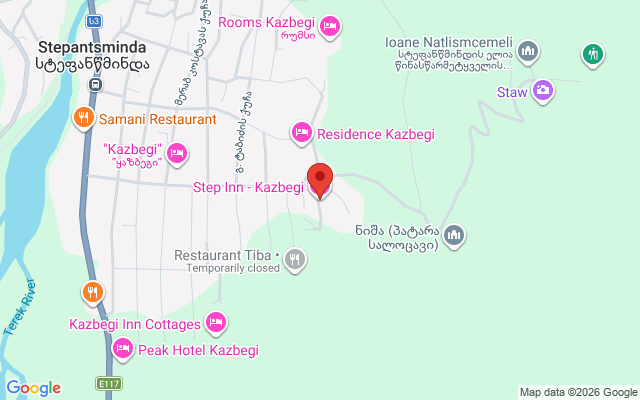Карта расположения