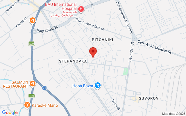 Карта расположения