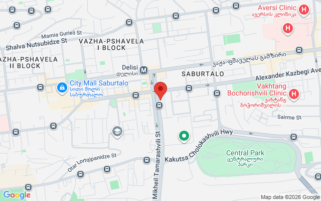 Карта расположения
