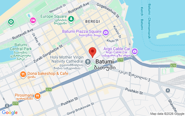 Карта расположения