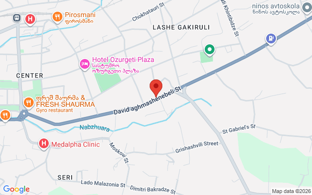 Карта расположения