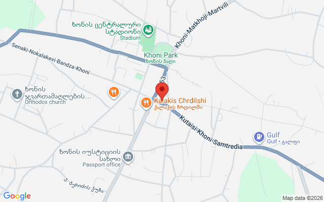 Карта расположения