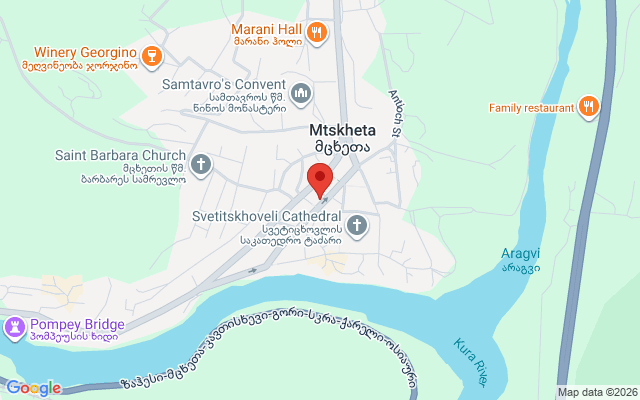 Карта расположения