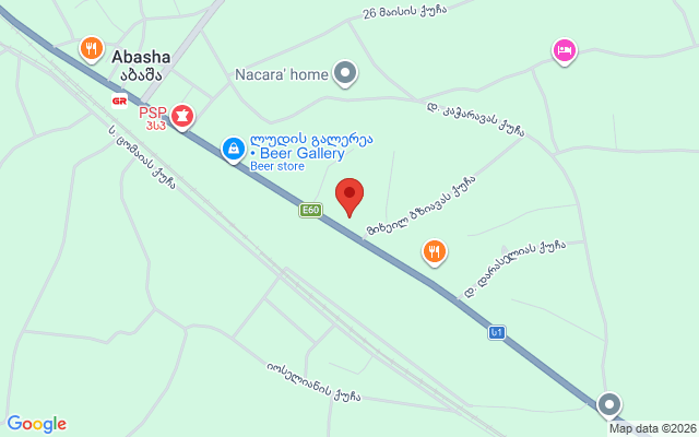 Карта расположения