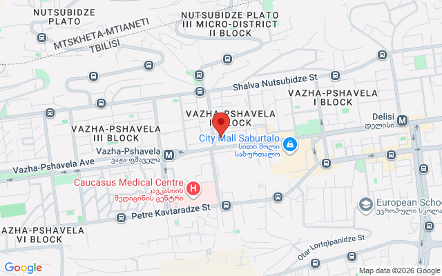 Карта расположения