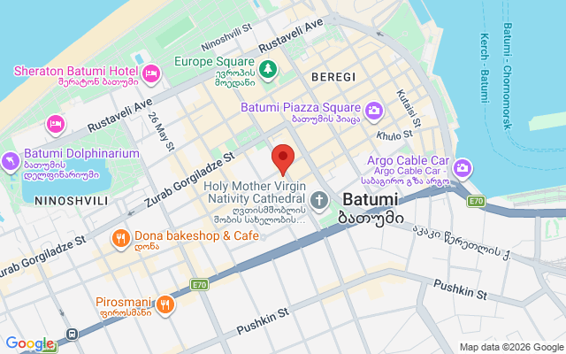 Карта расположения