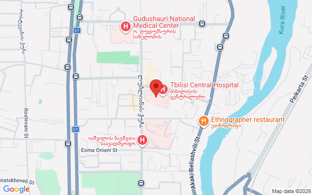 Карта расположения