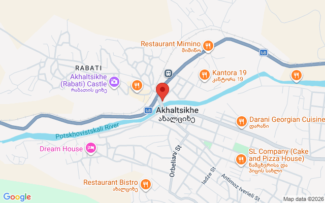 Карта расположения