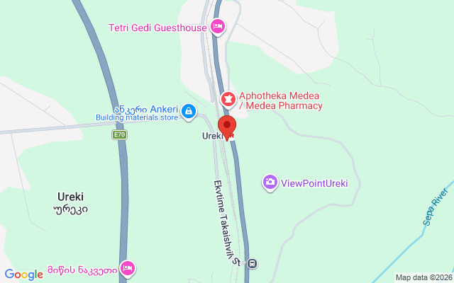 Карта расположения
