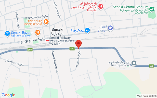 Карта расположения