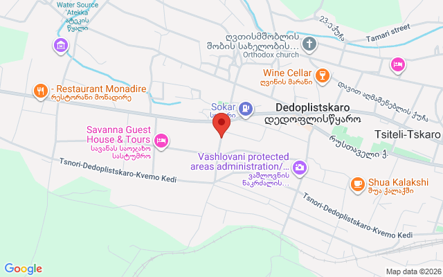 Карта расположения