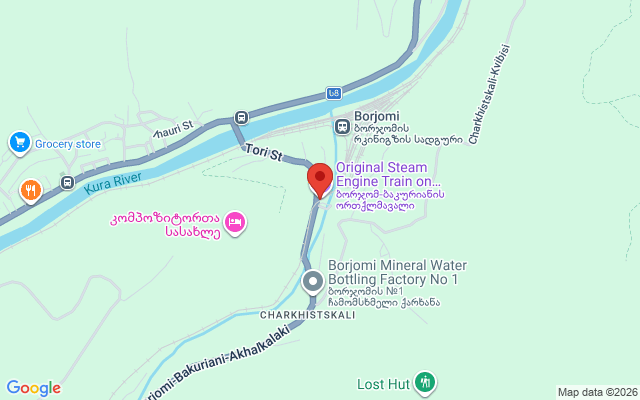 Карта расположения