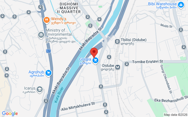 Карта расположения