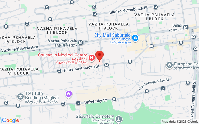 Карта расположения