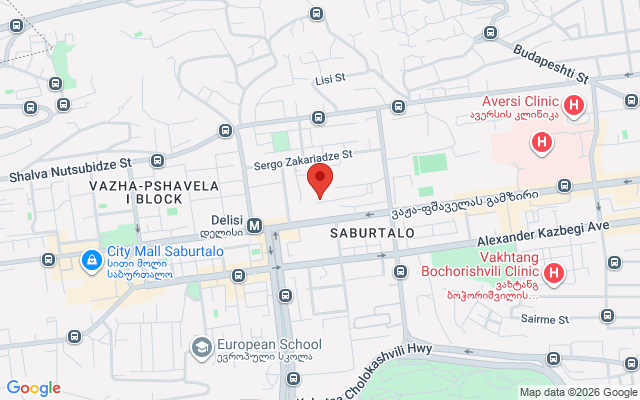 Карта расположения