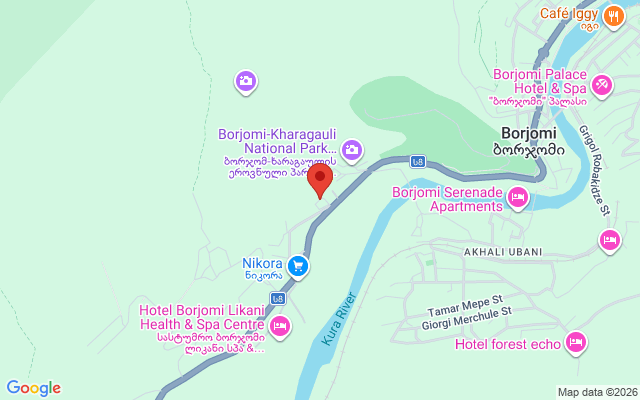 Карта расположения