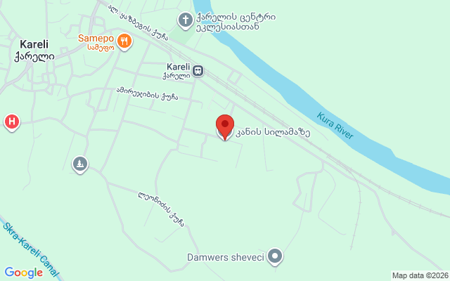 Карта расположения
