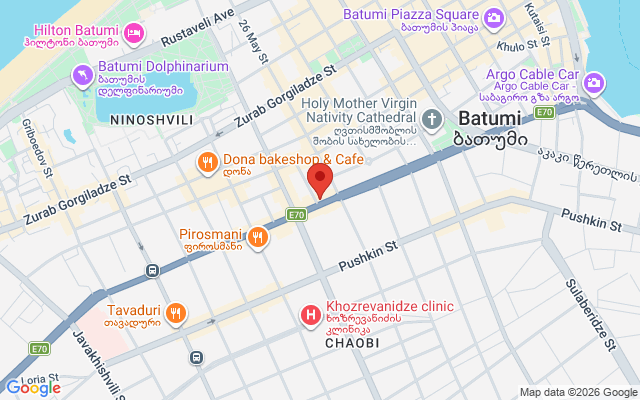 Карта расположения