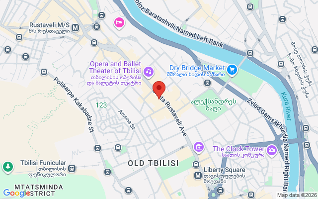 Карта расположения