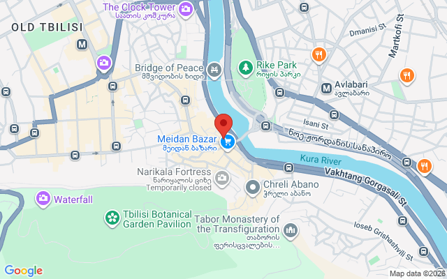 Карта расположения
