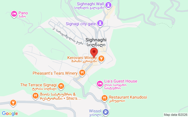 Карта расположения