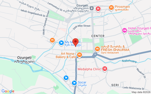 Карта расположения