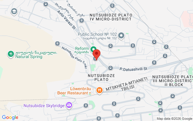 Карта расположения