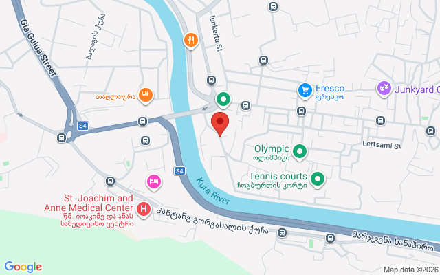 Карта расположения