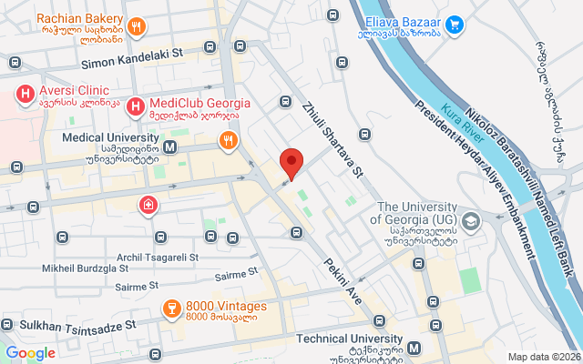Карта расположения