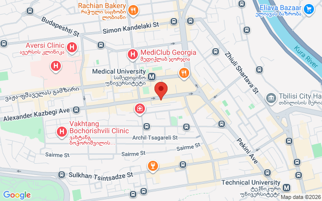 Карта расположения