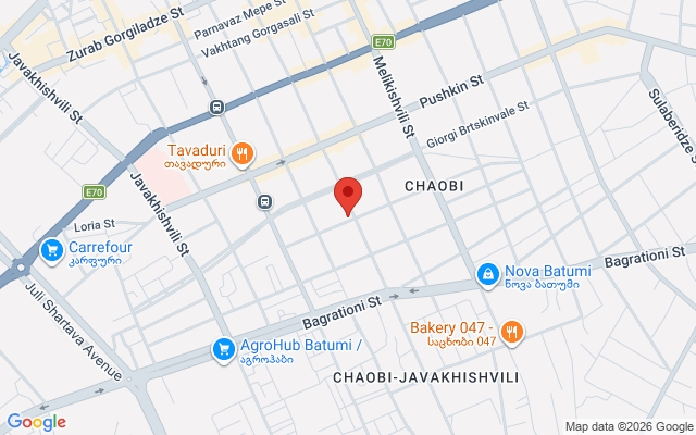 Карта расположения