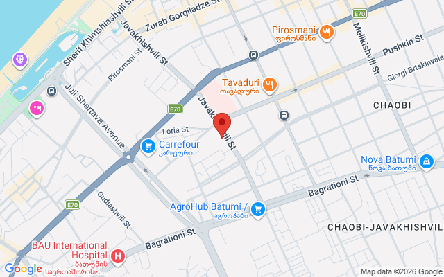 Карта расположения